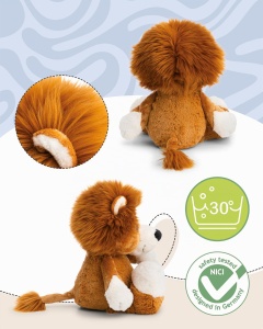 Jucarie de plus NICI Lion King Kimari 35cm, culoare maro, moale si prietenos - Img 4