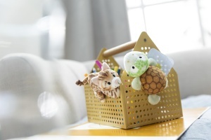Jucarie din plus NICI Katze Bengal 12cm - maro, cu magnet, ideal pentru birou - Img 5