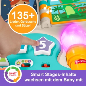 Jucarie educativa Fisher-Price JGW87, 4-in-1, cu muzica, pentru 6 luni - Img 5