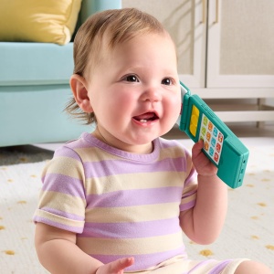 Jucarie educativa Fisher-Price Klapphandy pentru bebelusi, 12 butoane, multilingv - Img 2