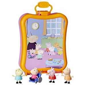 Jucarie educativa Peppa Pig Peppas Club Friends F3779, 4 figurine, multicolor