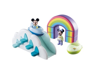 Jucarie educativa PLAYMOBIL 1.2.3 Micky si Minnie, 16 piese, pentru copii de la 12 luni - Img 11