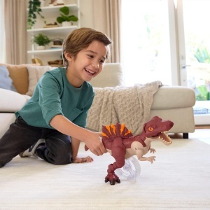 Jucarie Fisher-Price Imaginext Spinosaurus JFR24 23 cm miscare dinamica si functii interactive - Img 2