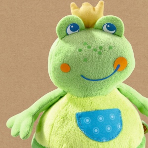 Jucarie motrica HABA Frosch din velur, 15 cm, pentru bebelusi de la 6 luni - Img 4