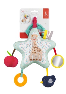 Jucarie multifunctionala Sophie la Girafe Star Activity II activitati senzoriale multicolor