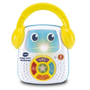 Jucarie muzicala pentru bebelusi VTech Plus Eula 8 melodii, 23 sunete, cu lumini