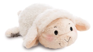 Jucarie Plush 2in1 NICI - Oaie si Lup, 25cm, Culoare Bej - Img 4