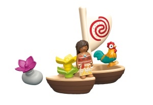 Katamaran PLAYMOBIL JUNIOR Vaiana, din plastic biobazat, pentru copii de la 1 an - Img 6