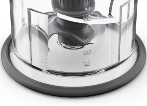 Kenwood EasyChop CHP61.000WH, tocator cu patru lame, bol 0,5 L, actionare sub presiune, 2 viteze, inel antiderapant, poate fi spalat in masina de spalat vase, spargator de gheata, 500 W, alb - Img 5
