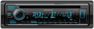 Kenwood KDC-BT740DAB - Radio auto CD cu sistem hands-free DAB+ si Bluetooth (Alexa incorporat, USB, AUX-in, tuner de inalta performanta, procesor de sunet, 4x50 W, iluminare VAR., antena DAB+) - Img 2