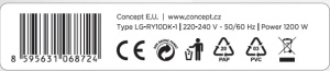 Kettle Ceramica RK0086 Elegant 1 l Negru - Img 4