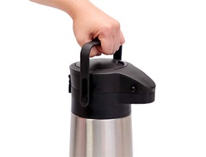 Kettle termo izolat APS Budget, 17 cani, inox mat, cu maner - Img 5