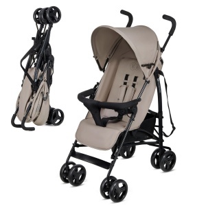 Kinderkraft TIK Carucior Sport Usor 65kg Reglabil Beige