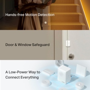 Kit de senzori inteligenti Tapo T30 cu detectie miscare si siguranta usifenetre - Img 3