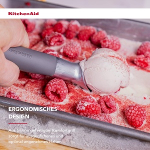 KitchenAid Eisportionierer Anthrazit Maner SoftGrip Servire Inghetata - Img 5