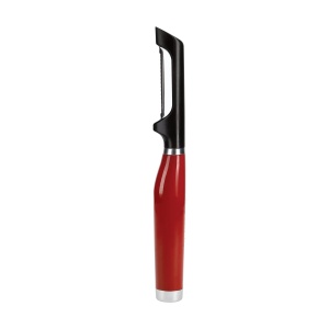 KitchenAid Euro Peeler, Peeler din otel inoxidabil cu lama mobila pentru fructe si legume - Rosu Empire