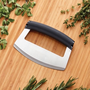 KitchenAid Mezzaluna Knife Lama Curbata 15 cm Negru - Img 7