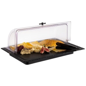 Kuhlbox APS 11645, 3 piese, tabla de ardezie naturala, 58 x 38 cm - Img 3