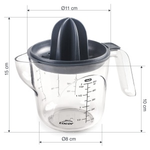 Lacor 67134 Entsafter manual cu recipient gradat BPA-free 500 ml - Img 2