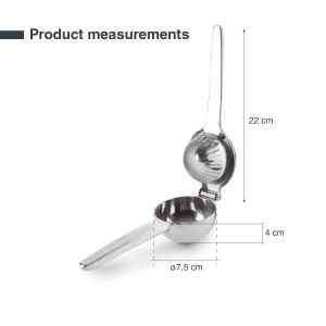 Lacor 68182 Storcator Manual Citrice Inox 1810 Ergonomic si Rezistent - Img 2
