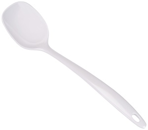 Ladita pentru servire Lacor 63604, melamin, 30 cm, alba