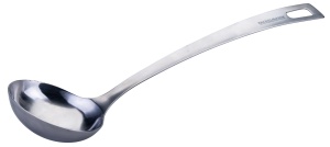 Ladita pentru sosuri Fackelmann Essential din inox, 30 cm, cu ochi de prindere