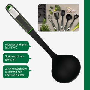Ladle pentru servire FACKELMANN cu maner Soft-Touch si insertie din otel inoxidabil - Img 3