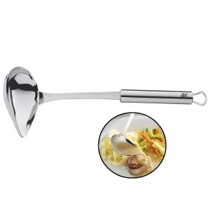 Ladle pentru sosuri WMF Profi Plus 28 cm, Cromargan inox, spalat in masina de spalat