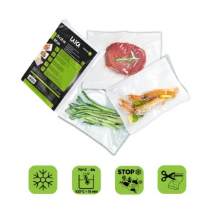 LAICA vt35012 Aparat de sigilare in vid 100 bucati format sac de vid 20 x 28 cm - Img 4