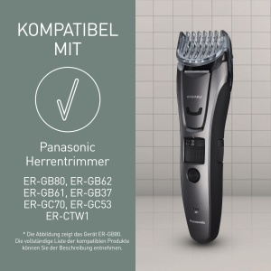 Lama de schimb Panasonic WER9605Y136 pentru trimmer ER-GB807062, otel inoxidabil, rezistenta la apa - Img 4
