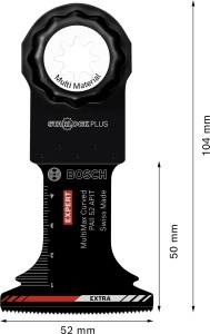 Lama pentru unelte multifunctionale Bosch EXPERT PAII 52 APIT, 52 x 50 mm - Img 3