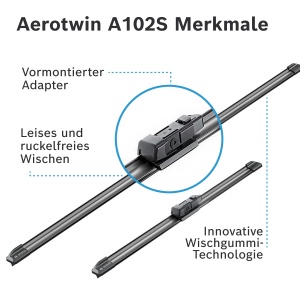 Lame stergatoare BOSCH 3397014116 Aerotwin, set 650mm si 475mm, pentru masini cu volan pe stanga - Img 6