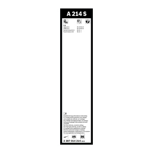 Lame stergatoare BOSCH 3397014214 Aerotwin, 750 mm, set 2 bucati - Img 3