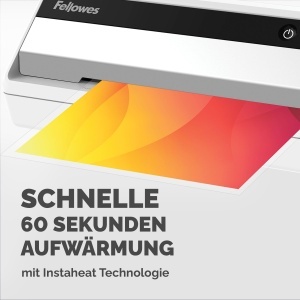 Laminator Fellowes Saturn A4 InstaHeat 60s Auto-Off pentru birou si acasa - Img 2