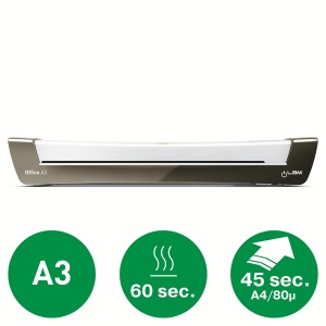 Laminator Leitz A3 iLam 72530084 AlbArgintiu Incalzire Rapida - Img 3