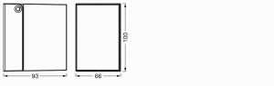 Lampa de exterior LEDVANCE ENDURA Classic Cube, neagra, GU10, IP44 - Img 3