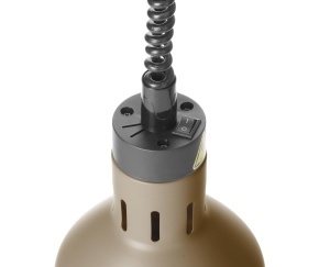 Lampa de incalzire HENDI, bruchsicher, 250W, reglabila, bej - Img 3