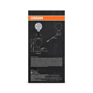 Lampa de masa LED Osram 1906, 1.2W, E27, lumina calda, negru - Img 4