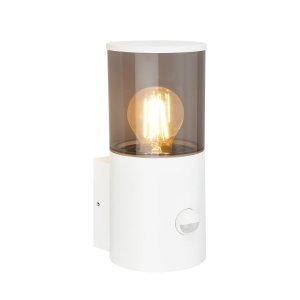 Lampa de Perete Exterioara TELEFUNKEN cu Senzor de Miscare, Alb, 240x135x105mm
