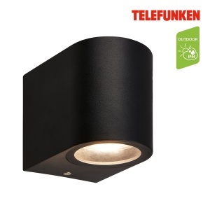 Lampa de perete exterior TELEFUNKEN, GU10, max. 3W, neagra, IP44 - Img 3