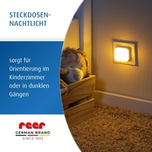 Lampa de veghe reer SleepLight 2in1 LED portabila cu senzor de lumina culoare Eucalyptus - Img 5