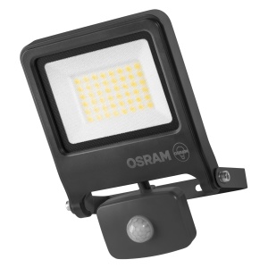 Lampa exterioara cu senzor Osram ENDURA, 3000K, din aluminiu reciclat