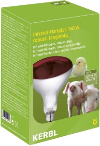 Lampa Infrarosu Kerbl 150W, Culoare Rosie, Durata 5000 Ore - Img 2