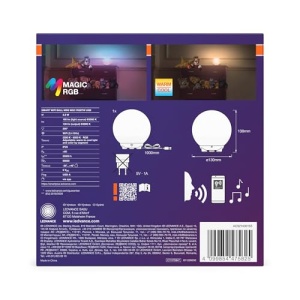 Lampa inteligenta Osram SMART WIFI, 4W, RGB, dimmabila, negru - Img 9