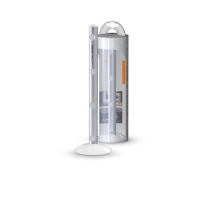 Lampa LED cu acumulator LEDVANCE, design modern, aluminiu, argintie - Img 5
