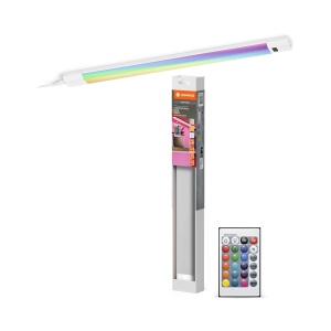 Lampa LED cu senzor LEDVANCE, 30 cm, RGBW, 8 W, aluminiu - Img 1