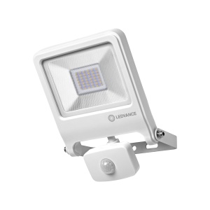 Lampa LED cu senzor LEDVANCE Endura Flood, 3000K, Aluminiu, IP44