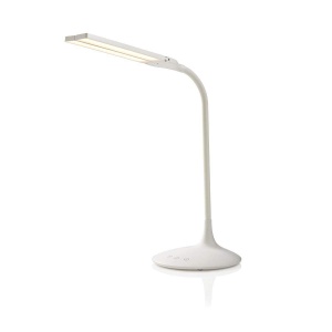Lampa LED de birou NEDIS - Dimmabila, 280 lm, reincarcabila, alba - Img 2