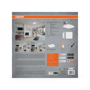 Lampa LED de perete OSRAM SMART Orbis, 28W, 1700lm, Alb - Img 4