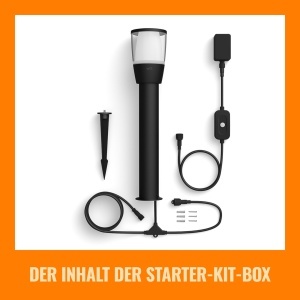 Lampa LED Exterioara WiZ Elpas, Dimmabila, 16 Milioane Culori, Neagra - Img 3
